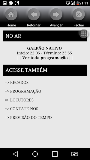 Rádio Web Terra Gaucha Screenshot 1