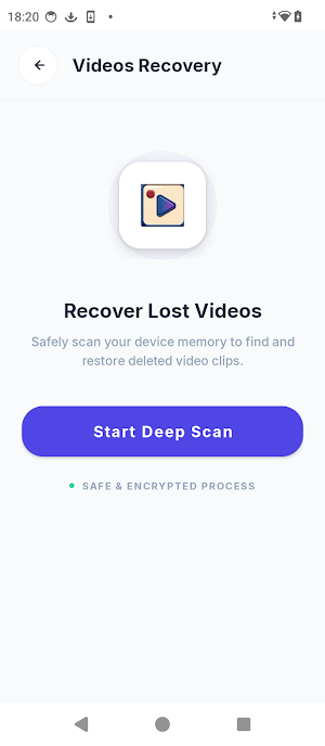 Data Recovery & Restore files Screenshot 1