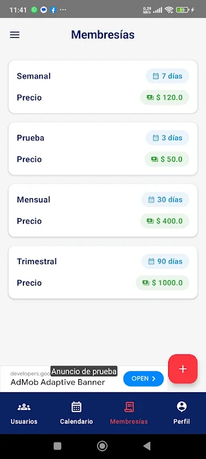 Gym Manager Screenshot 3
