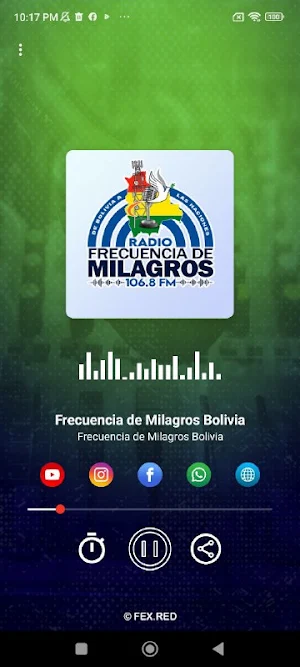 Radio Frecuencia de Milagros Screenshot 1