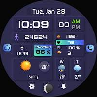 Astana Digital Watch Face