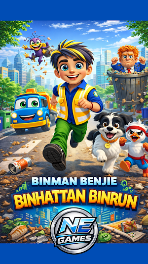 Binman Benjie–Binhattan Binrun Screenshot 0