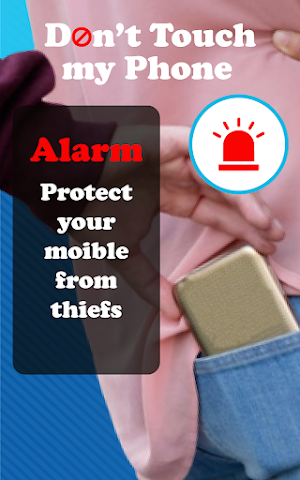 Dont Touch My Phone Anti Theft Screenshot 1