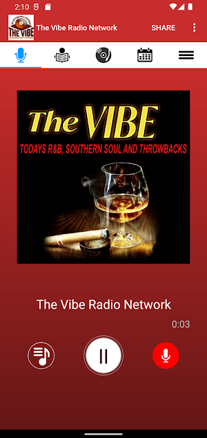 The Vibe Radio Screenshot 0