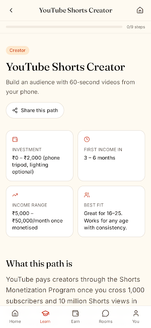 Sidekick: Side Income Paths Screenshot 2