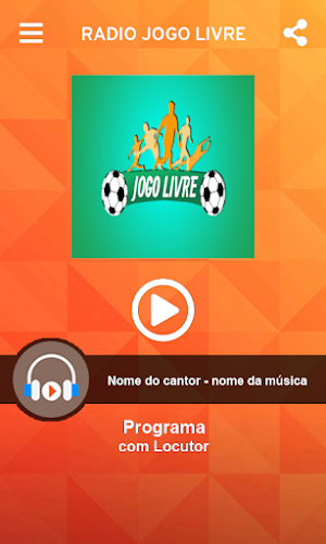Rádio Jogo Livre Screenshot 0