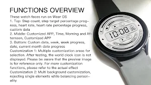 LCD Circular Arc For Wear OS Screenshot 3