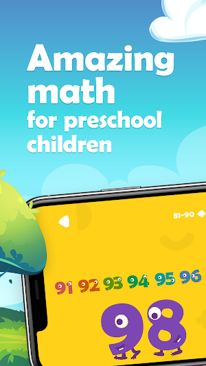 Smart Grow: Math for 4 to 6 year-old children Screenshot 0