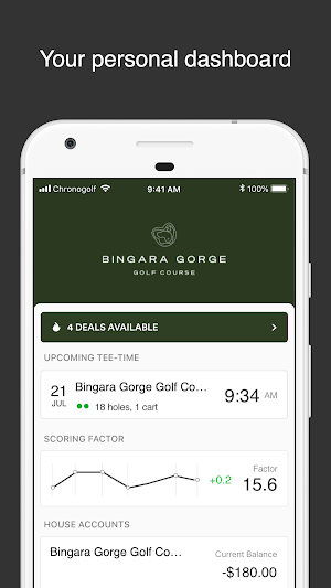 Bingara Gorge Golf Screenshot 0