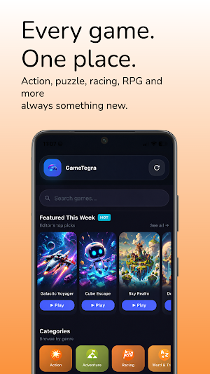 Gametegra – Infinite Games Screenshot 1