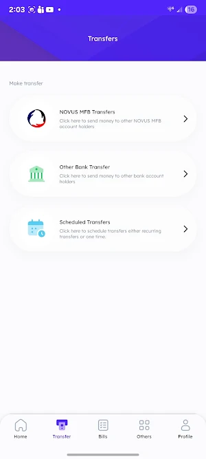 Novus Corporate Screenshot 2
