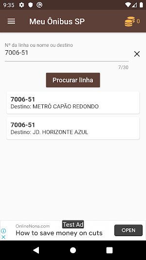 Meu Ônibus SP Screenshot 2