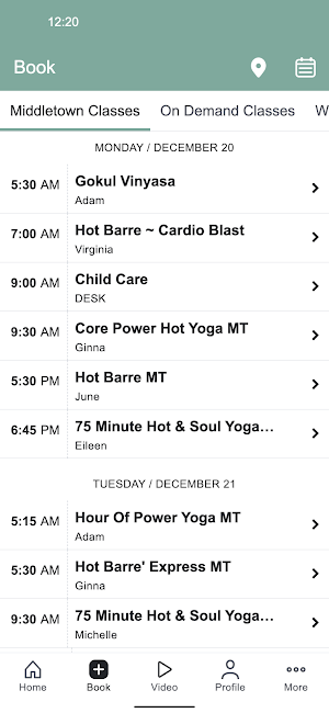 Hot & Soul Yoga Screenshot 1