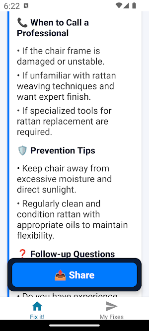 PalmoraFix – AI Repair Helper Screenshot 3
