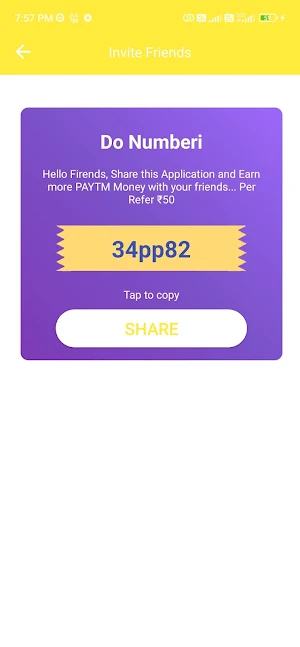 2 Numbri - Earn Money Screenshot 2