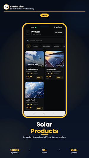 Bluth Solar Screenshot 3