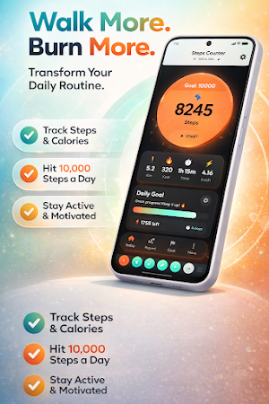 Fit Stride: Daily Step Counter Screenshot 0