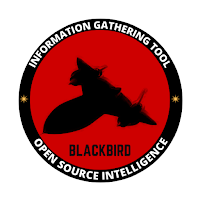 Blackbird OSINT