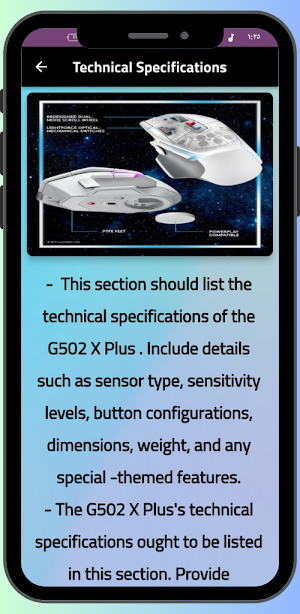 G502 X Plus Guide Screenshot 0