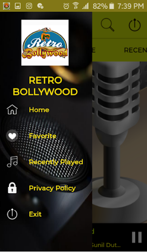Retro Bollywood Radio Screenshot 2
