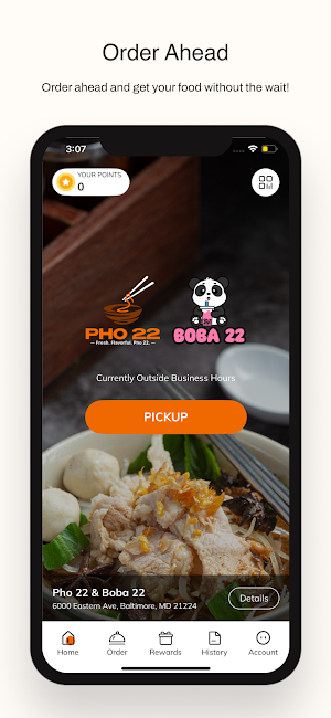 Pho 22 & Boba 22 Screenshot 0