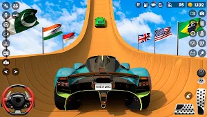 Stunt Car Races: Mega Ramps Screenshot 3