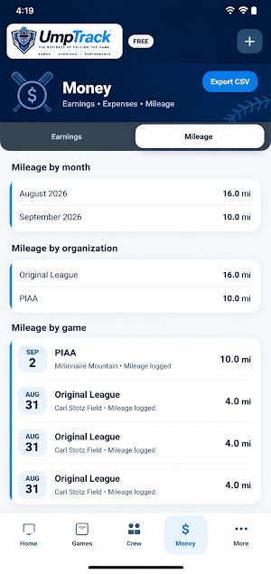 UmpTrack Screenshot 3