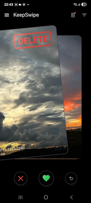 KeepSwipe: Photo Cleaner Screenshot 2