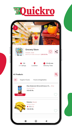 Quickro – Fast Delivery Screenshot 2