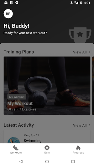 Elevate Training App Screenshot 0