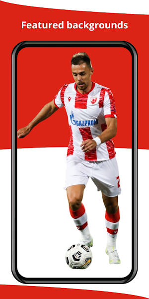 FK Crvena zvezda Wallpaper Screenshot 1