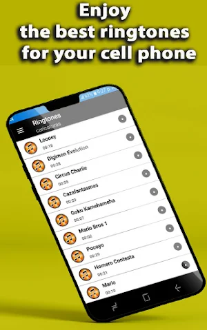 Cartoons Ringtone App Screenshot 2