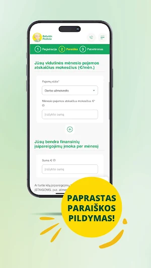 Bobutės paskola Screenshot 3