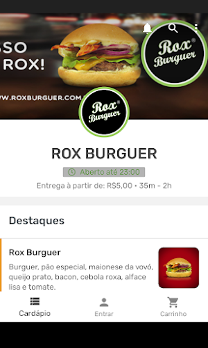 ROX BURGUER Screenshot 0