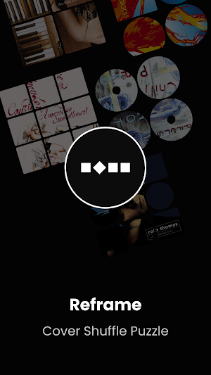 Reframe: Cover Shuffle Puzzle Screenshot 0