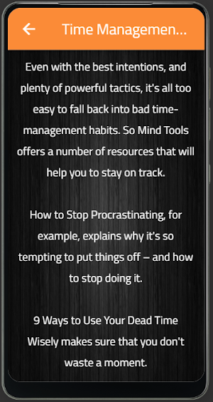 time management Screenshot 3