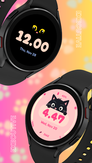 EXD116: Playful Kitty Cat Face Screenshot 0