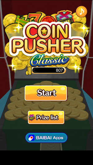 Coin Pusher Classic Medal Game Screenshot 0