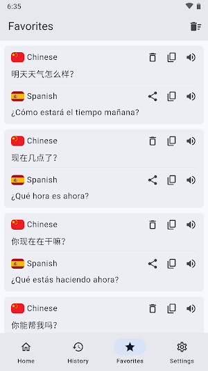 Chinese Spanish Translator Screenshot 2