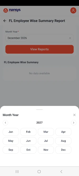 Nansys Employee Portal Screenshot 0