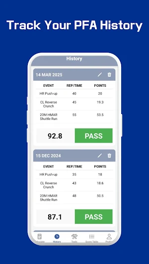 Air Force PFA Screenshot 1