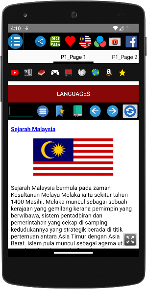 History of Malaysia Screenshot 1