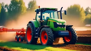 Indian Tractor Farming Game 3D Screenshot 0