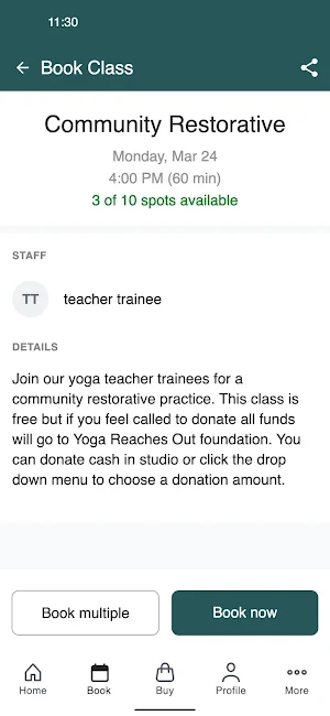 Ritual Yoga Weymouth Screenshot 2