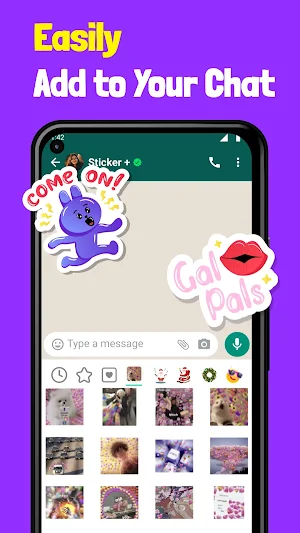 Sticker + emoji WASticker Screenshot 3