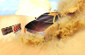 rally Desert racing Screenshot 3
