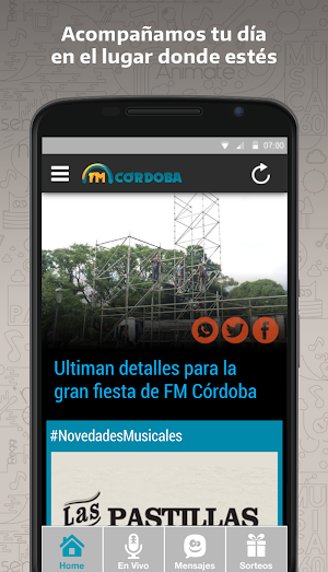 FM Córdoba Screenshot 1
