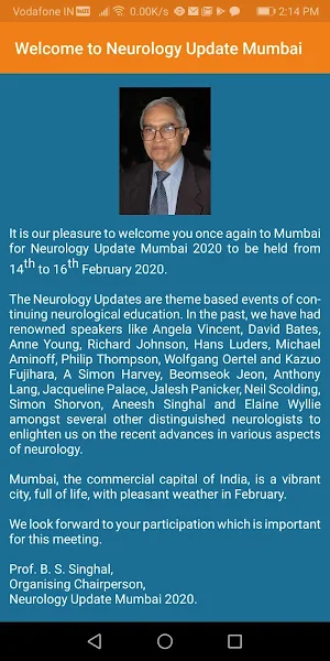 Neurology Update Screenshot 2