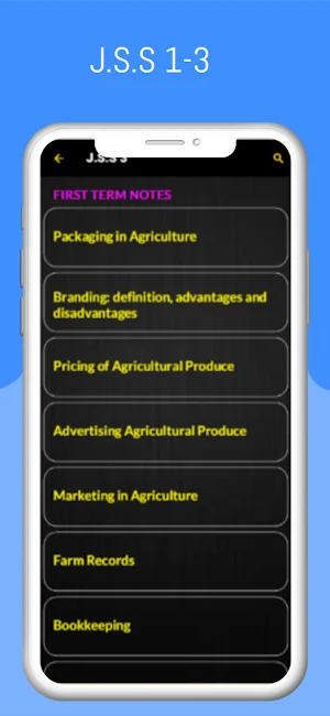 Agricultural Science (JSS1-3) Screenshot 3