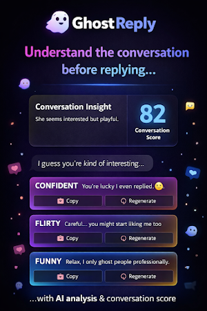 GhostReply: AI Rizz Coach Screenshot 2